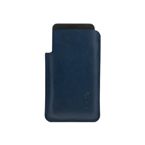 Hammer Leather Cell Phone Case - Blue Color